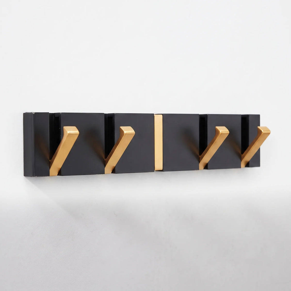 Foldix - Modern Folding Wall-Mounted Coat Hook Rail Hanging Winter Coats