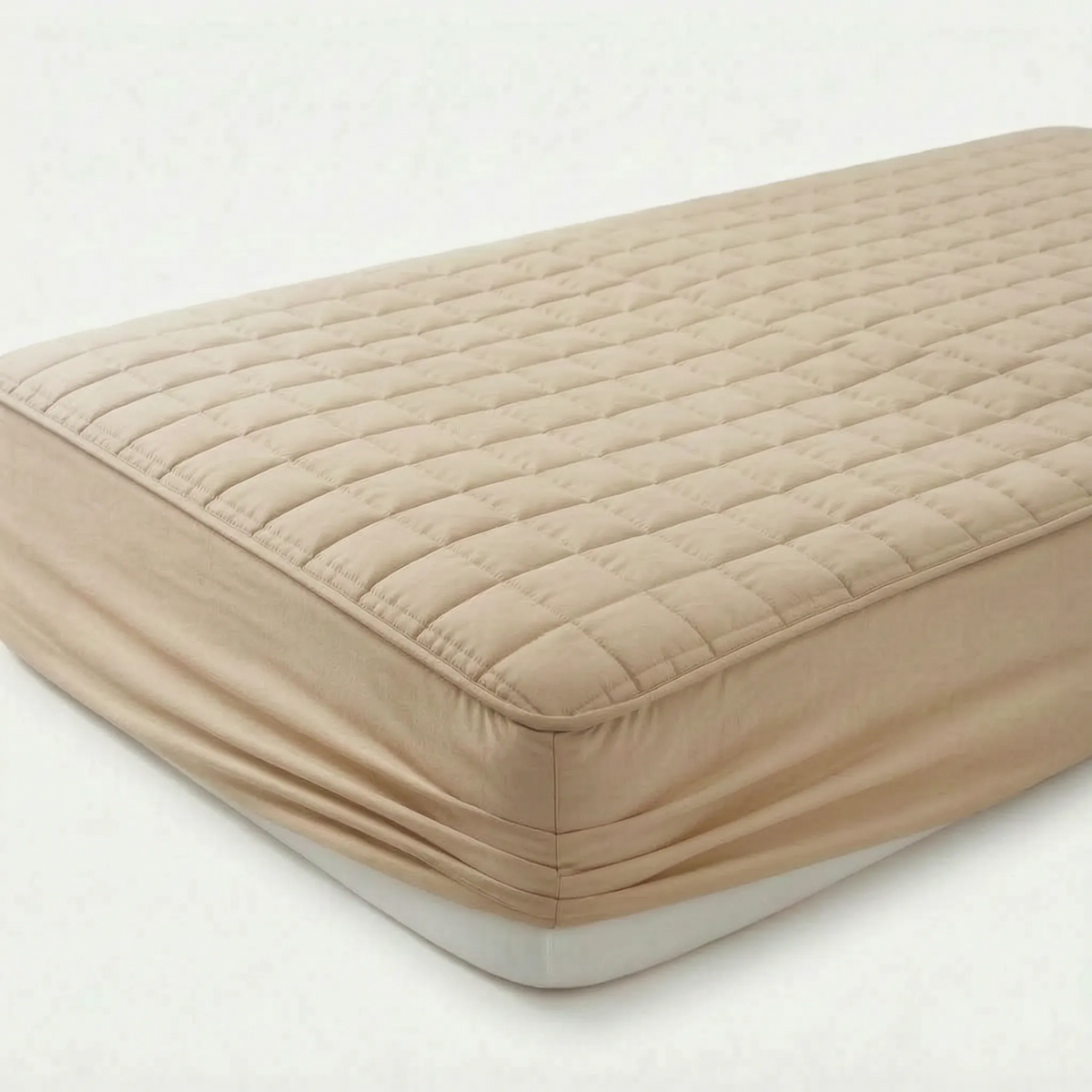 QuiltGuard - Quilted Fitted Mattress Protector Everyday Bedding Upgrades