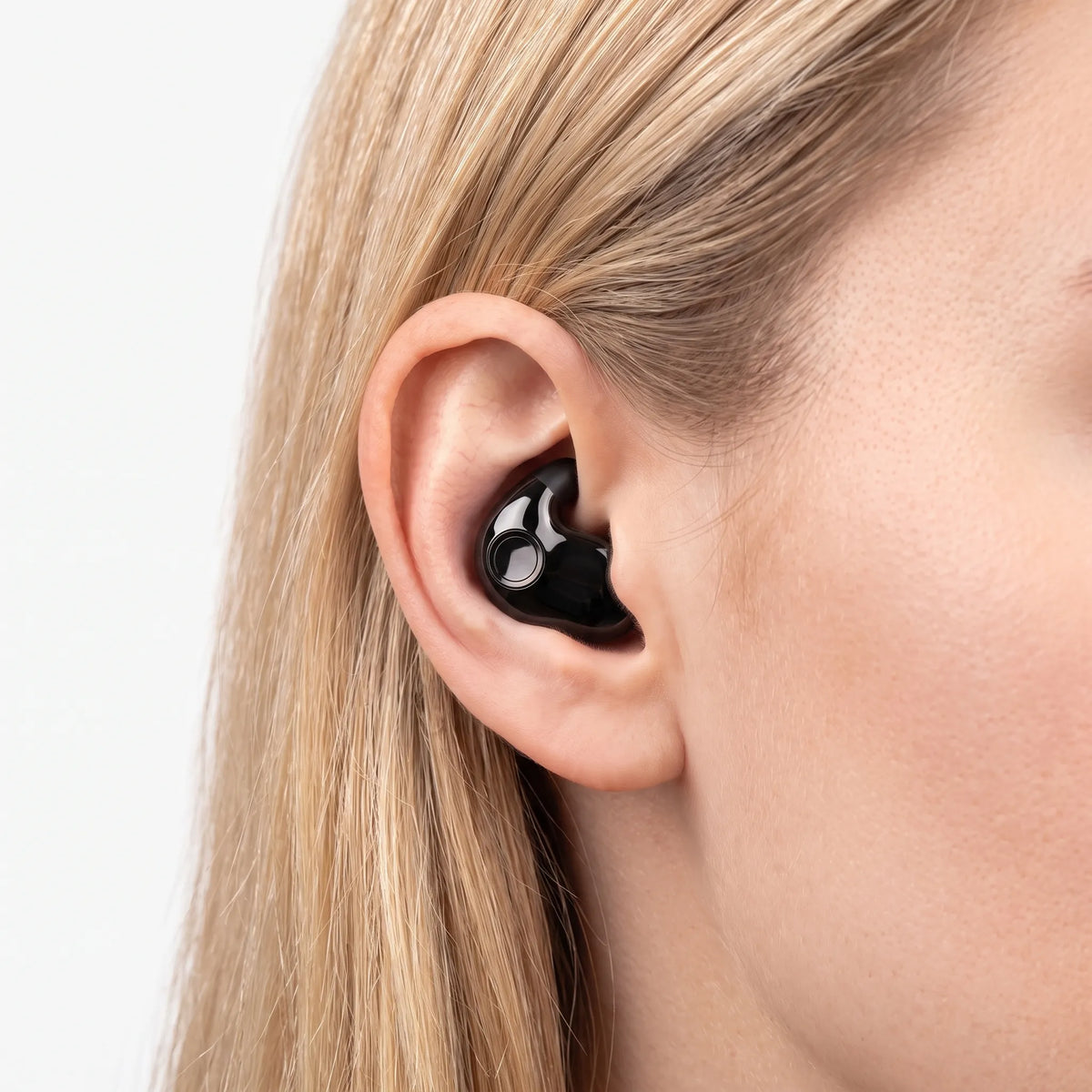 SlumberBuds - Flat Wireless Noise-Masking Sleep Earbuds Side Sleeping