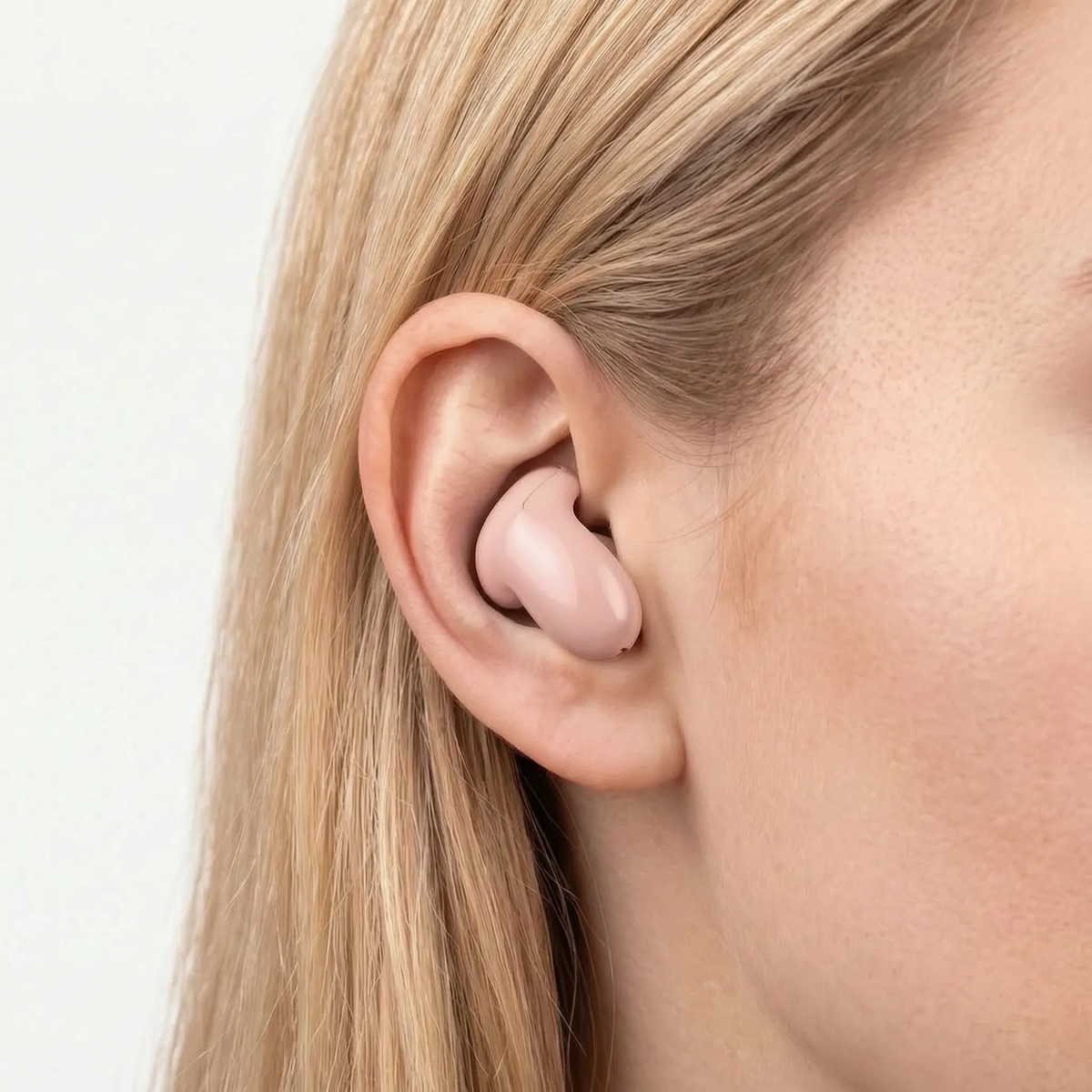 SlumberBuds - Flat Wireless Noise-Masking Sleep Earbuds Side Sleeping