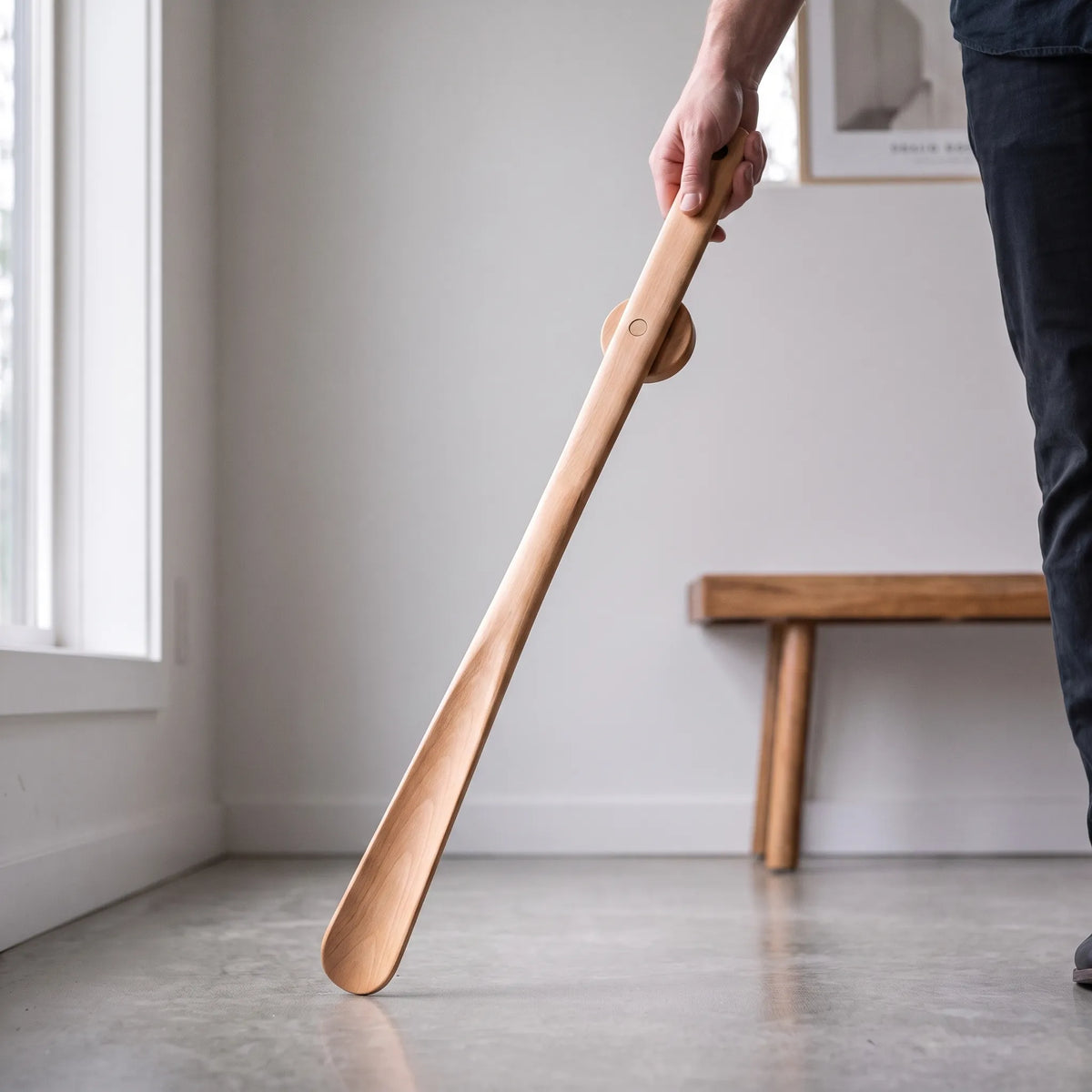 Valora - Long Handle Shoe Horn Slipping On Footwear