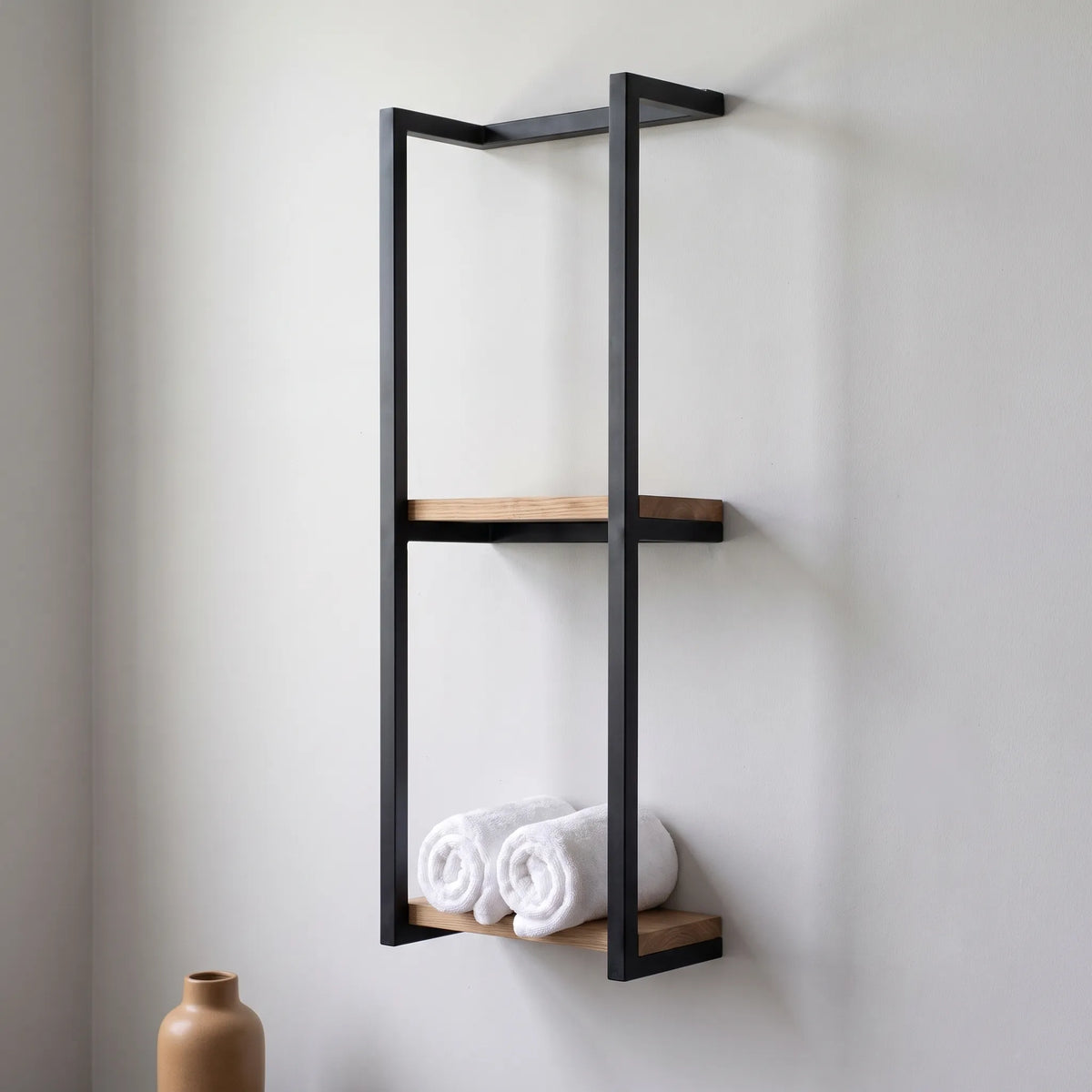 Vertira - Towel Rack Wall Mounted Organizing Bath Textiles